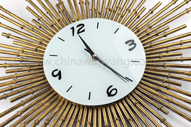 歐式風格墻貼鐘