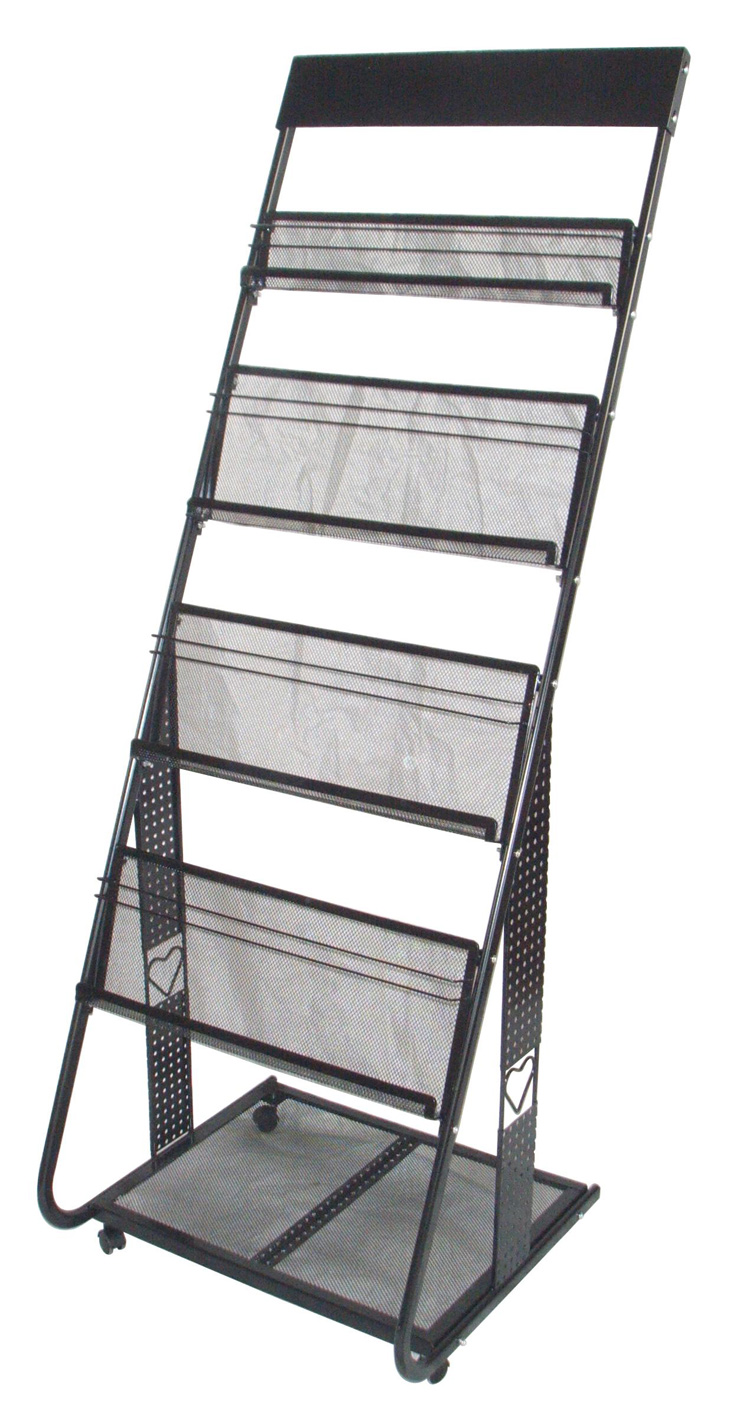 鐵藝報(bào)刊雜志展示架